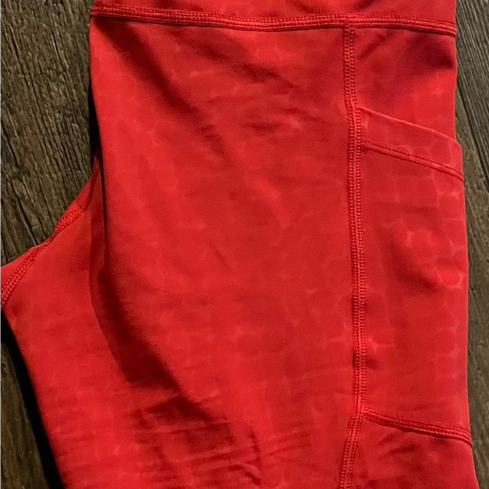 Red Women's Leggings
